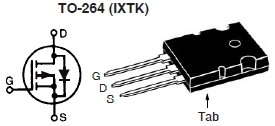 IXTK210P10T, Силовой P-канальный MOSFET-транзистор